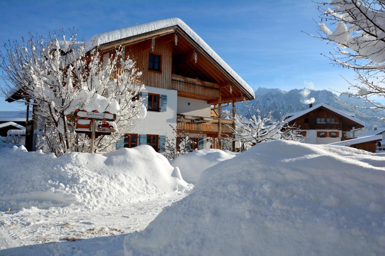 Gaestehaus Wild-Schuetz ชวานเกา ภายนอก รูปภาพ